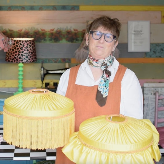 Make-at-Home Carousel Lampshade Kit and Online Video Tutorial
