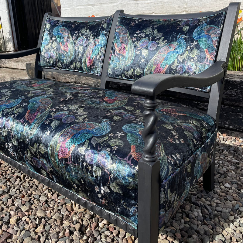 Pre-mid Century Antique Sofa Revival - After